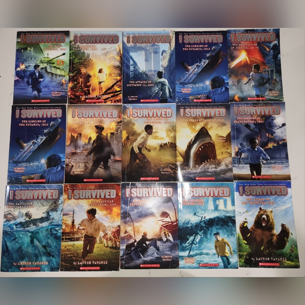 I survived 15 books series
